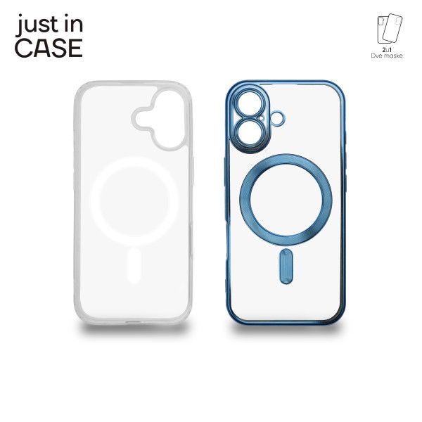 2u1 Extra case MAG MIX paket maski za telefon za iPhone 17 PLAVI slika 1
