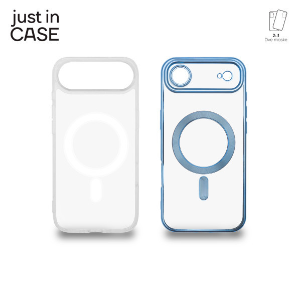2u1 Extra case MAG MIX paket maski za telefon za iPhone 17 Air PLAVI slika 1