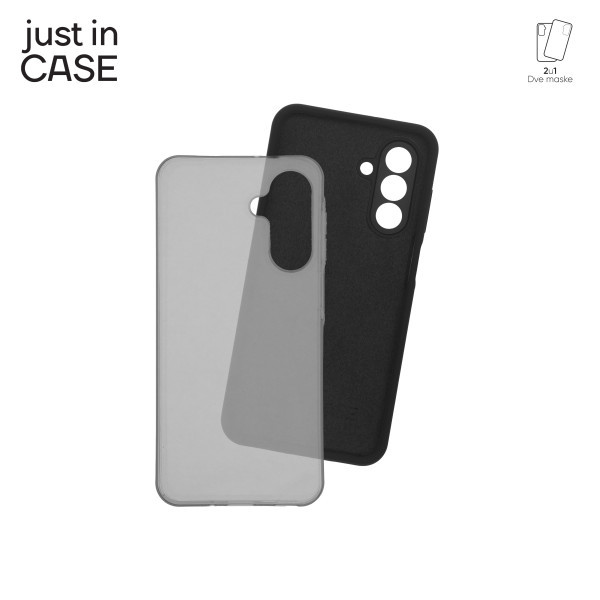 2u1 Extra case MIX paket maski za telefon za Samsung A17 CRNI slika 4