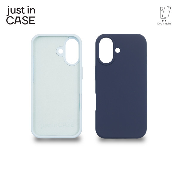 2u1 Extra case MIX PLUS paket maski za telefon za iPhone 17 PLAVI slika 1