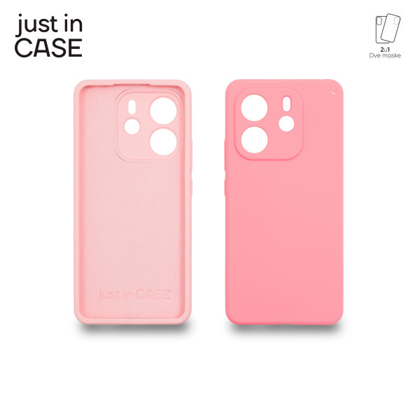 2u1 Extra case MIX PLUS paket maski za telefon za Redmi Note 14 PINK slika 1