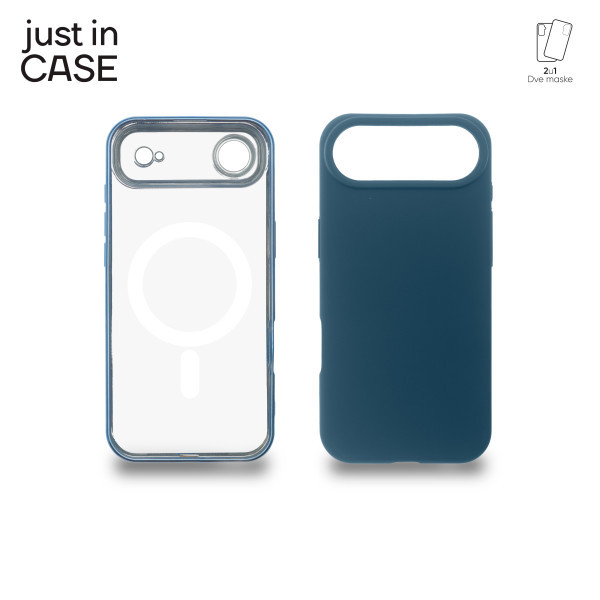 2u1 Extra case MAG MIX PLUS paket maski za telefon za iPhone 17 Air PLAVI slika 1