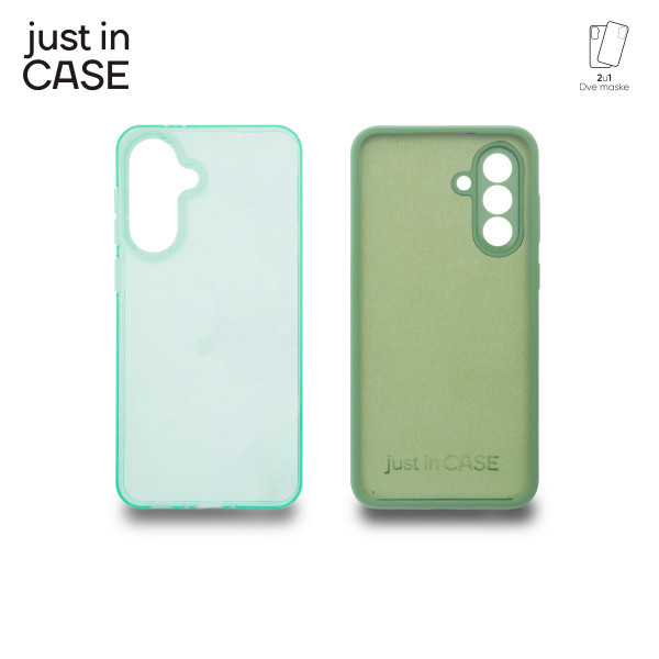 2u1 Extra case MIX paket maski za telefon za Samsung A56 ZELENI slika 3