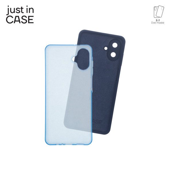 2u1 Extra case MIX paket maski za telefon za Samsung A07 PLAVI slika 4