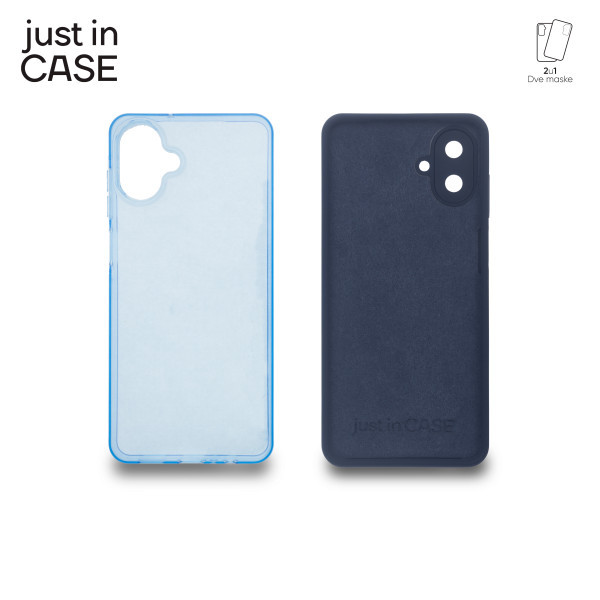 2u1 Extra case MIX paket maski za telefon za Samsung A07 PLAVI slika 3