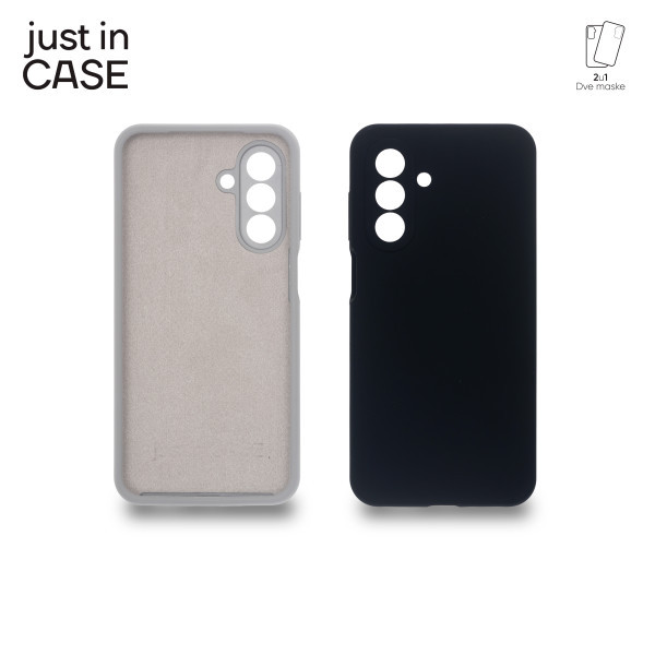 2u1 Extra case MIX PLUS paket maski za telefon CRNI za Samsung A17 slika 1