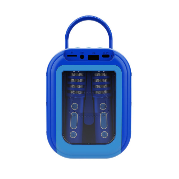 CELLY PARTYKIDS2 Bežični zvučnik sa 2 mikrofona PLAVI slika 4