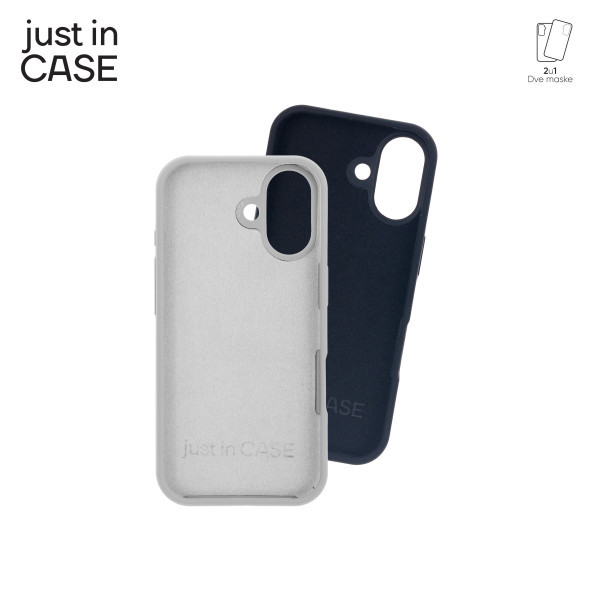 2u1 Extra case MIX PLUS paket maski za telefon za iPhone 17 CRNI slika 3