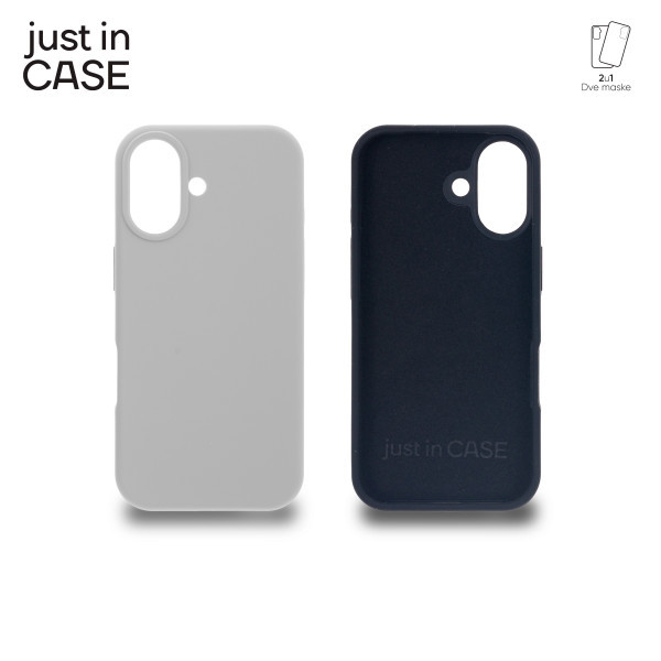 2u1 Extra case MIX PLUS paket maski za telefon za iPhone 17 CRNI slika 4