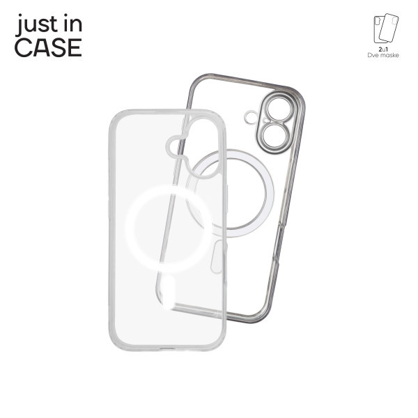 2u1 Extra case MAG MIX paket maski za telefon za iPhone 17 CRNI slika 3