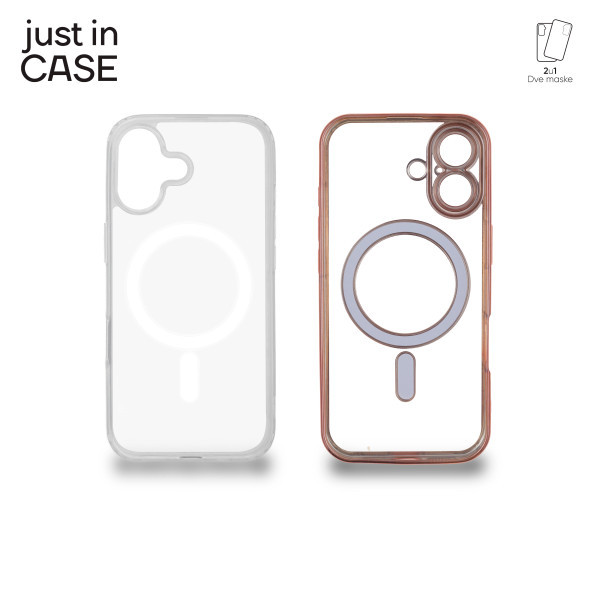 2u1 Extra case MAG MIX paket maski za telefon za iPhone 17 PINK slika 3