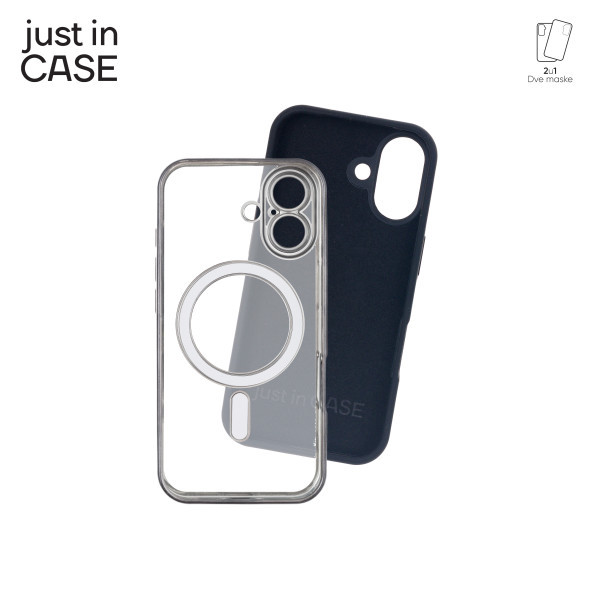 2u1 Extra case MAG MIX PLUS paket maski za telefon za iPhone 17 CRNI slika 4