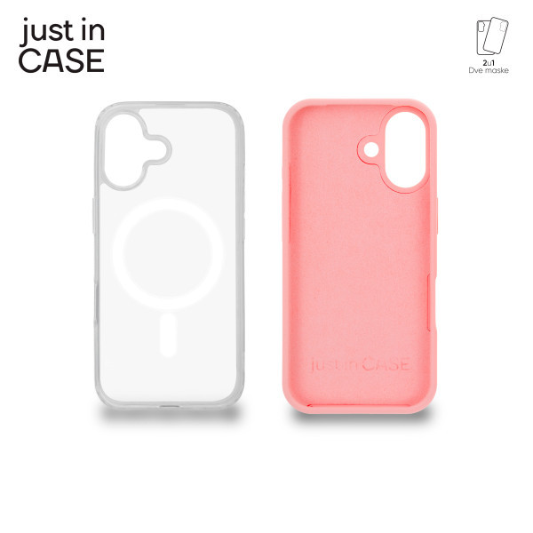 2u1 Extra case MAG MIX PLUS paket maski za telefon za iPhone 17 PINK slika 4