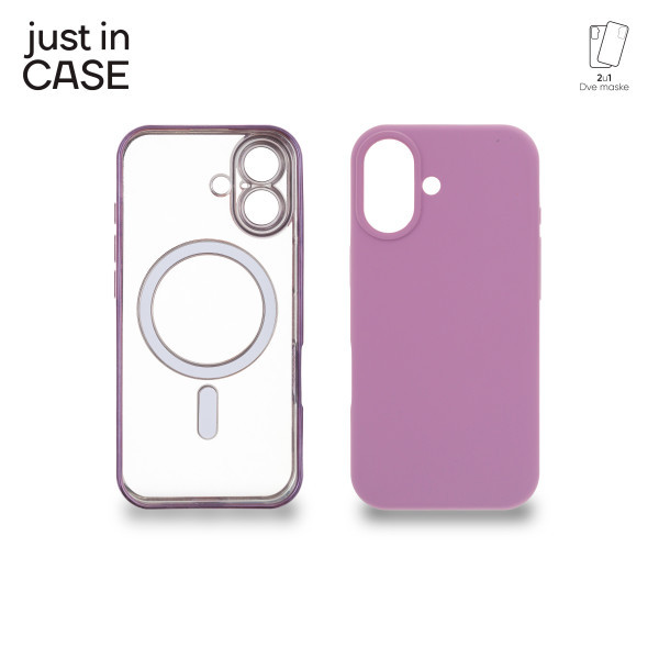 2u1 Extra case MAG MIX PLUS paket maski za telefon za iPhone 17 LjUBIČASTI slika 1