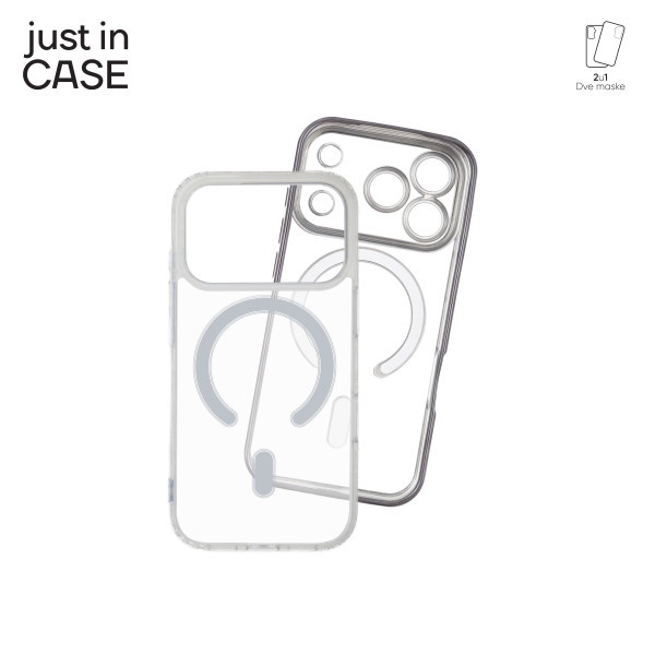 2u1 Extra case MAG MIX paket maski za telefon za iPhone 17 Pro CRNI slika 4