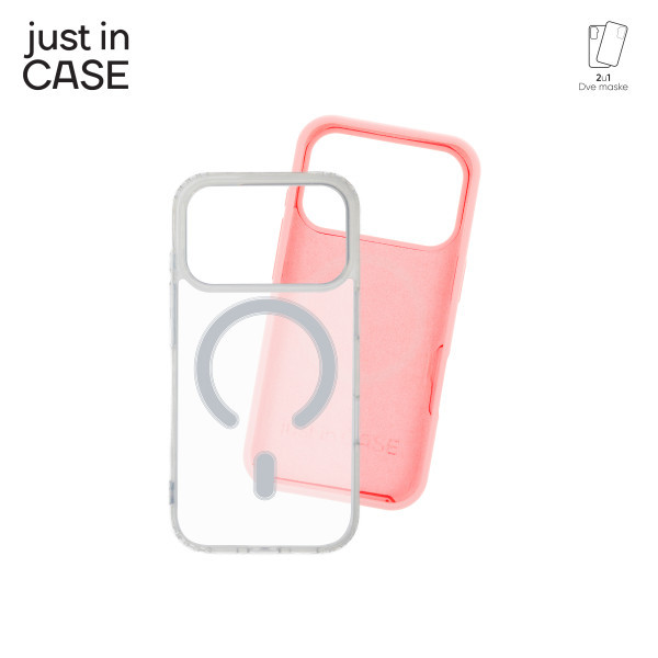 2u1 Extra case MAG MIX PLUS paket maski za telefon za iPhone 17 Pro PINK slika 4