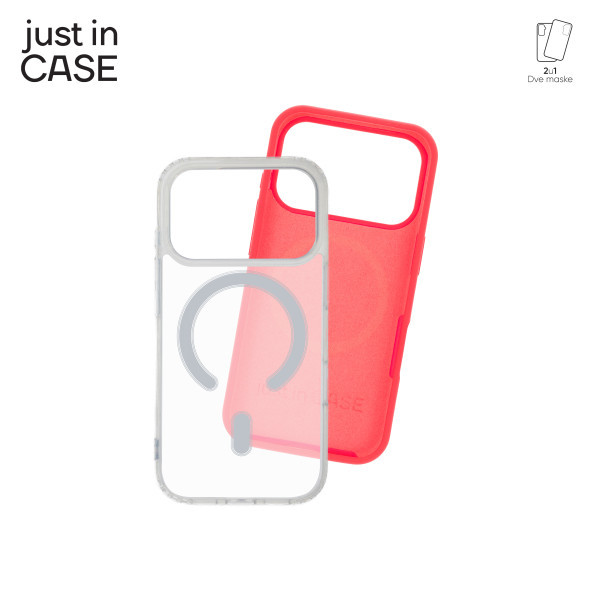 2u1 Extra case MAG MIX PLUS paket maski za telefon za iPhone 17 Pro NARANDžASTI slika 4