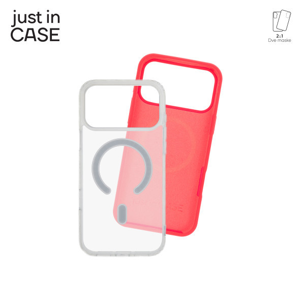 2u1 Extra case MAG MIX PLUS paket maski za telefon za iPhone 17 Pro Max NARANDžASTI slika 4