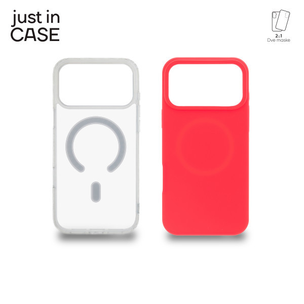 2u1 Extra case MAG MIX PLUS paket maski za telefon za iPhone 17 Pro Max NARANDžASTI slika 1