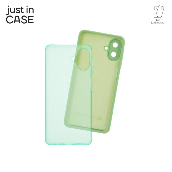 2u1 Extra case MIX paket maski za telefon za Samsung A07 ZELENI slika 4