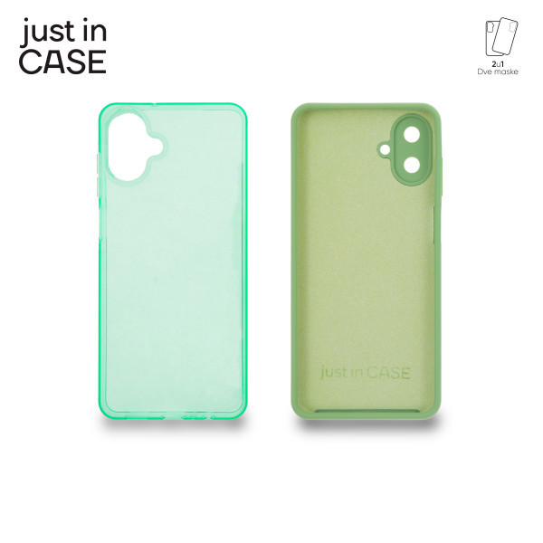 2u1 Extra case MIX paket maski za telefon za Samsung A07 ZELENI slika 3