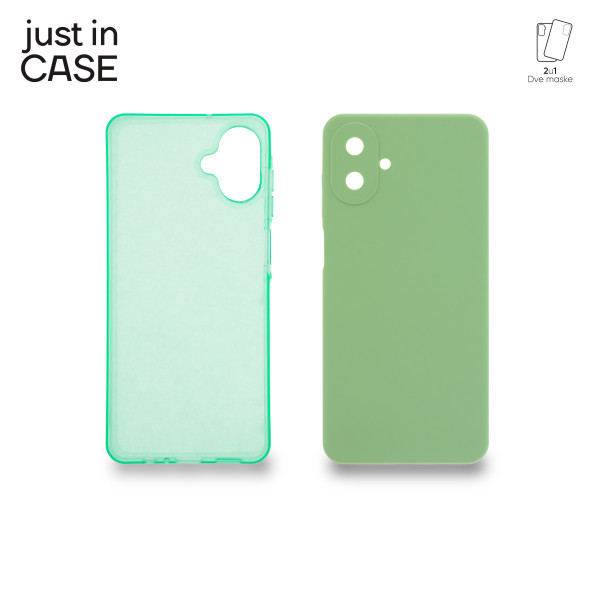 2u1 Extra case MIX paket maski za telefon za Samsung A07 ZELENI slika 1