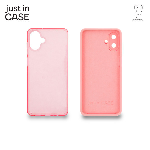 2u1 Extra case MIX paket maski za telefon za Samsung A07 PINK slika 3
