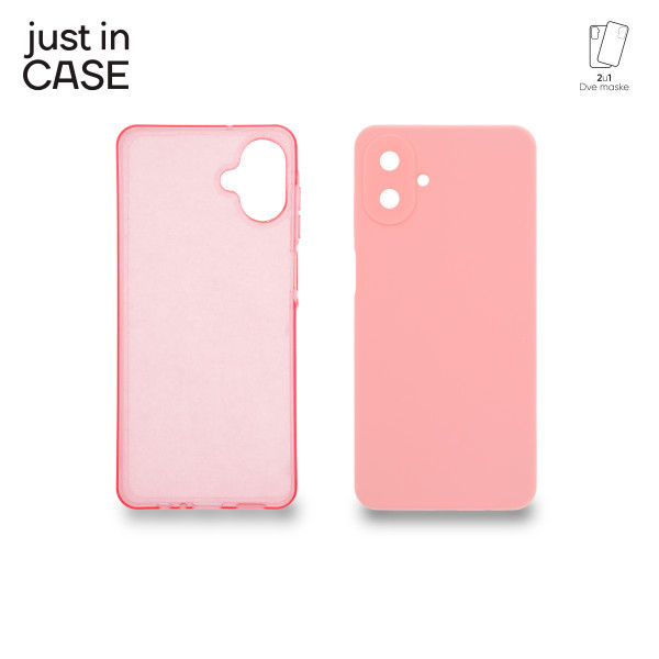 2u1 Extra case MIX paket maski za telefon za Samsung A07 PINK slika 1