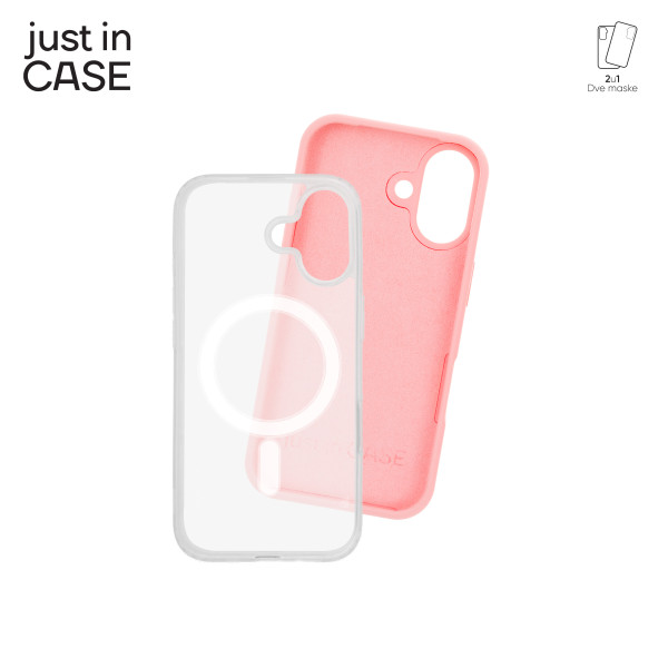 2u1 Extra case MAG MIX PLUS paket maski za telefon za iPhone 17 PINK slika 3