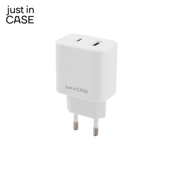 Just in CASE punjač sa USB-A i USB-C konektorom od 33W