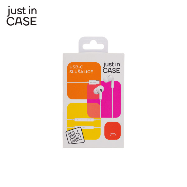 Just in CASE žičane slušalice sa USB-C konektorom slika 5