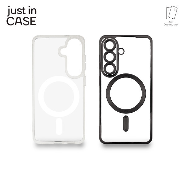 2u1 Extra case MAG MIX paket maski za telefon za Samsung S26 CRNI slika 1