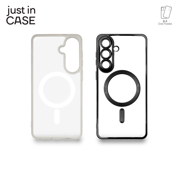 2u1 Extra case MAG MIX paket maski za telefon za Samsung S26 Plus CRNI slika 1