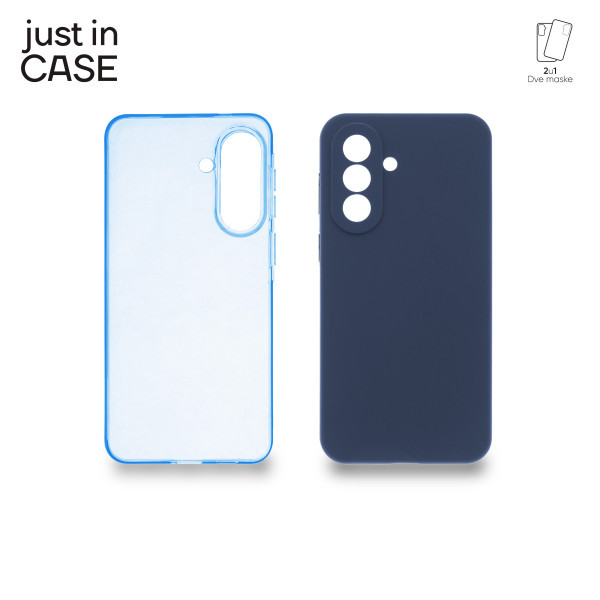 2u1 Extra case MIX paket maski za telefon za Samsung A57 PLAVI