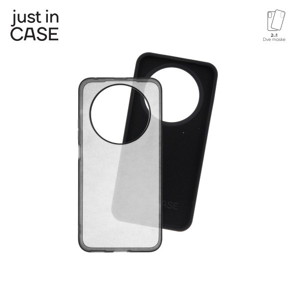 2u1 Extra case MIX paket maski za telefon za Honor Magic 8 Lite CRNI slika 4