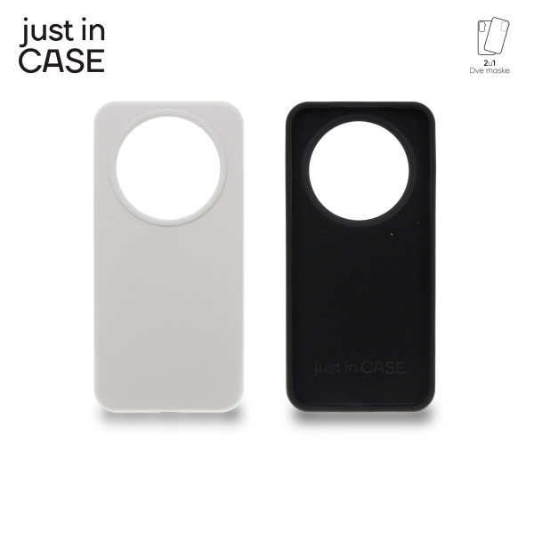 2u1 Extra case MIX PLUS paket maski za telefon za Honor Magic 8 Lite CRNI slika 3