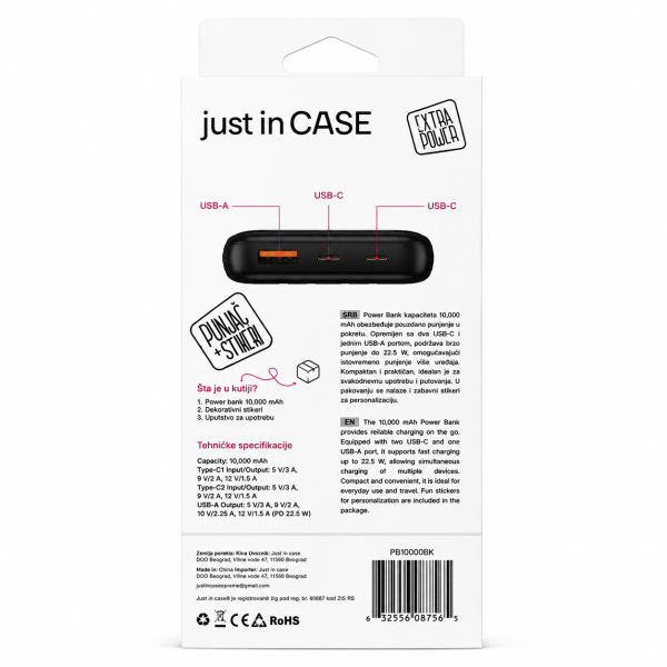 Just in CASE power bank od 10.000 mAh slika 3