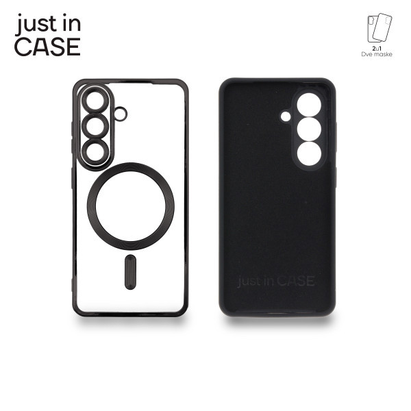 2u1 Extra case MAG MIX PLUS paket maski za telefon za Samsung S26 CRNI slika 3