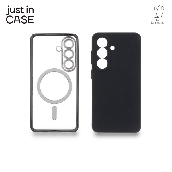 2u1 Extra case MAG MIX PLUS paket maski za telefon za Samsung S26 CRNI slika 1