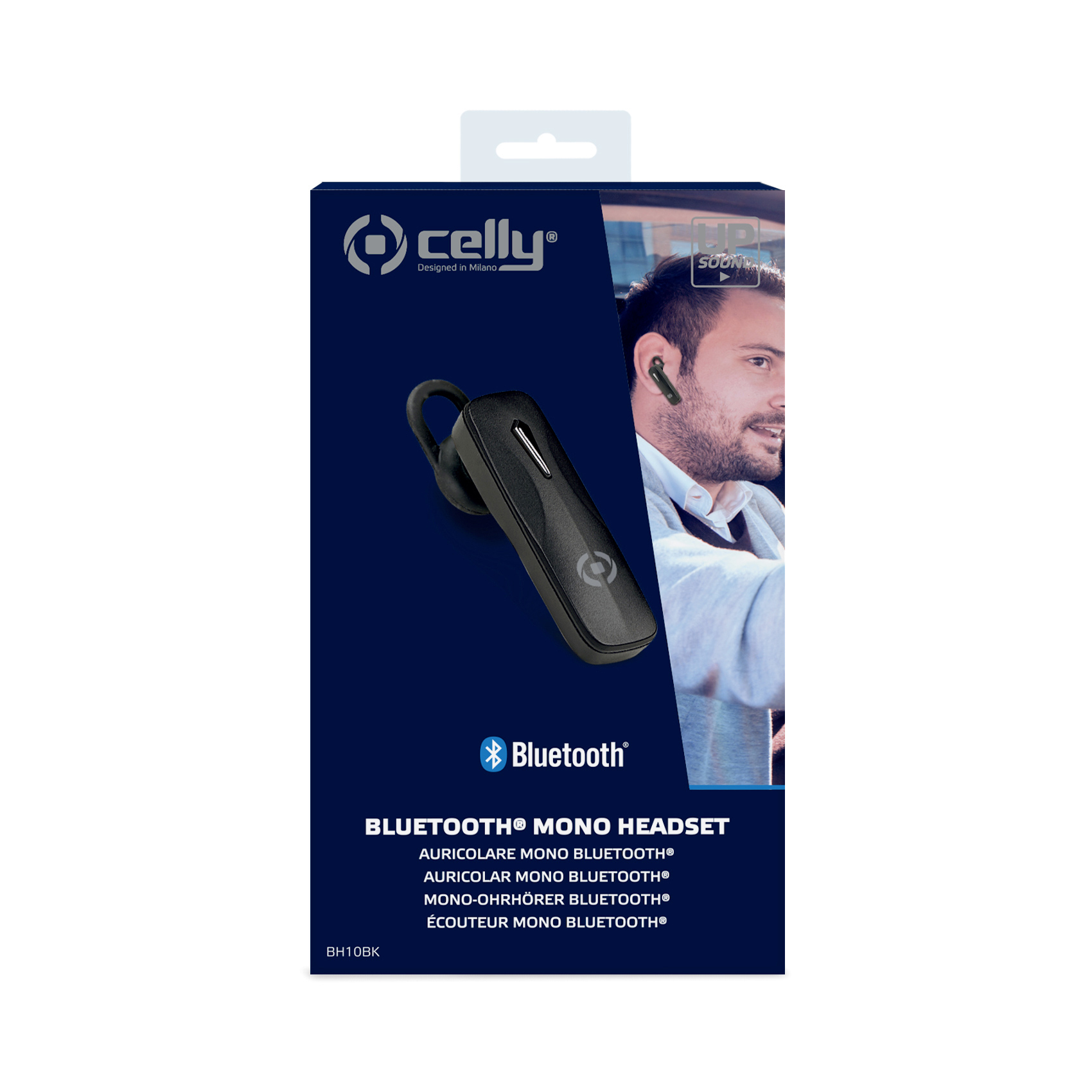 CELLY MONO BH10 Bluetooth slušalica u CRNOJ boji slika 4