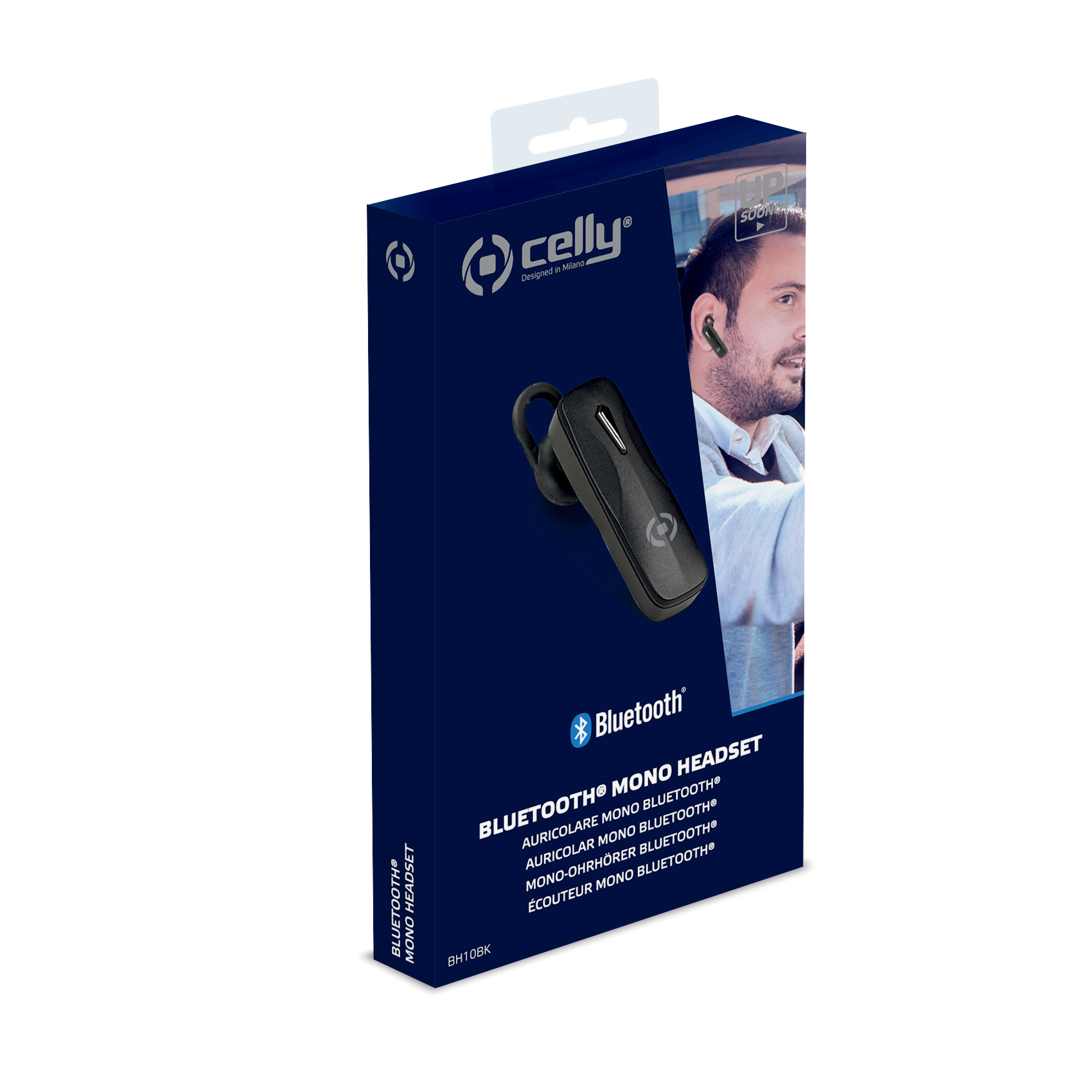 CELLY MONO BH10 Bluetooth slušalica u CRNOJ boji slika 5