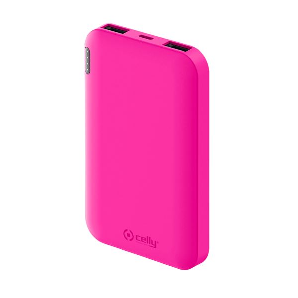 CELLY ENERGY Power bank od 5000mAh (eksterna baterija) u PINK boji