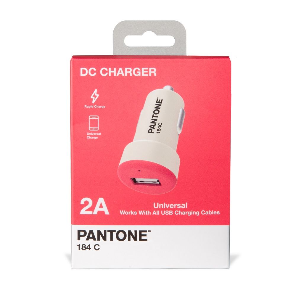 PANTONE Auto punjač za telefon DC001 u PINK boji slika 4