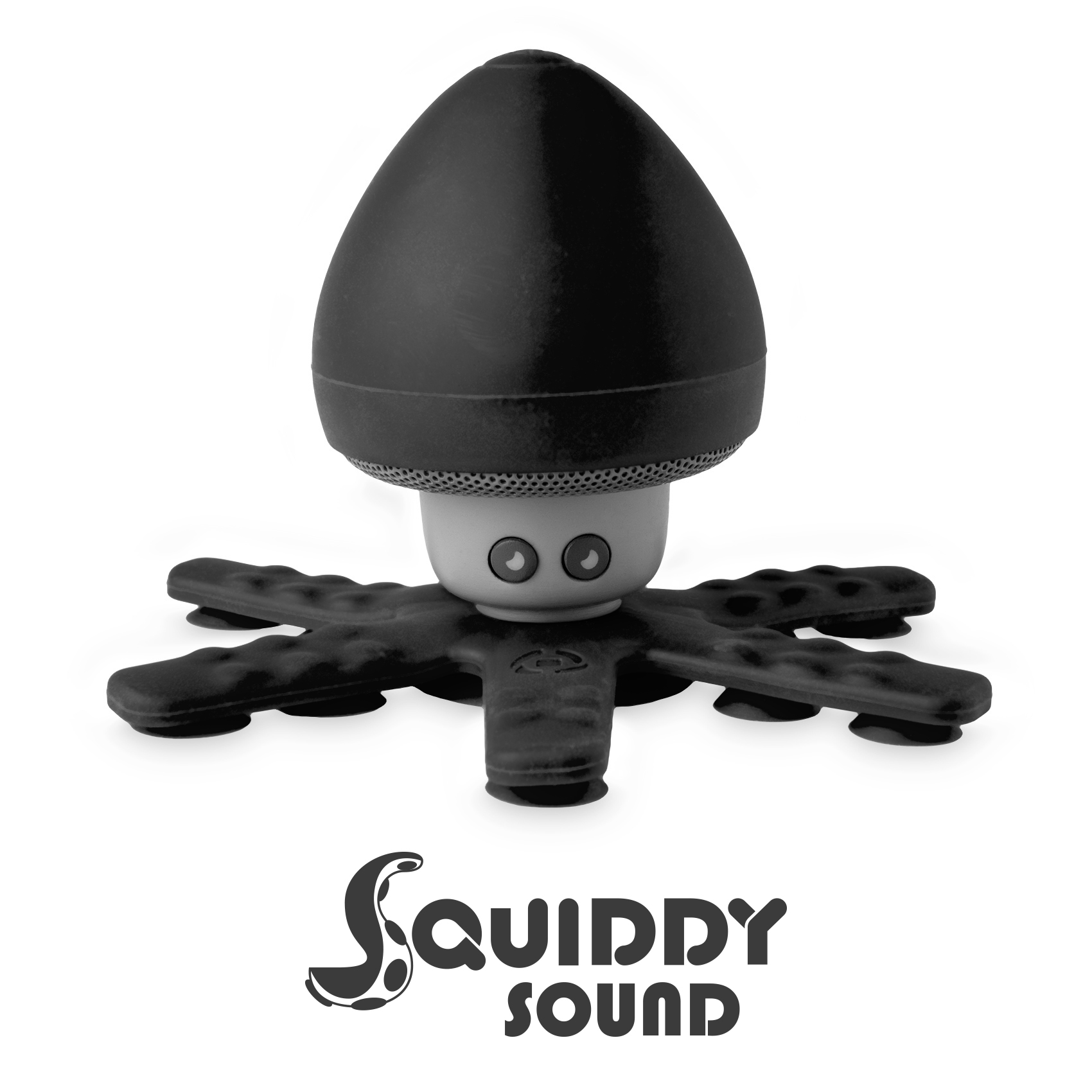 CELLY Bluetooth vodootporni zvučnik sa držačima SQUIDDYSOUND u CRNOJ boji slika 1