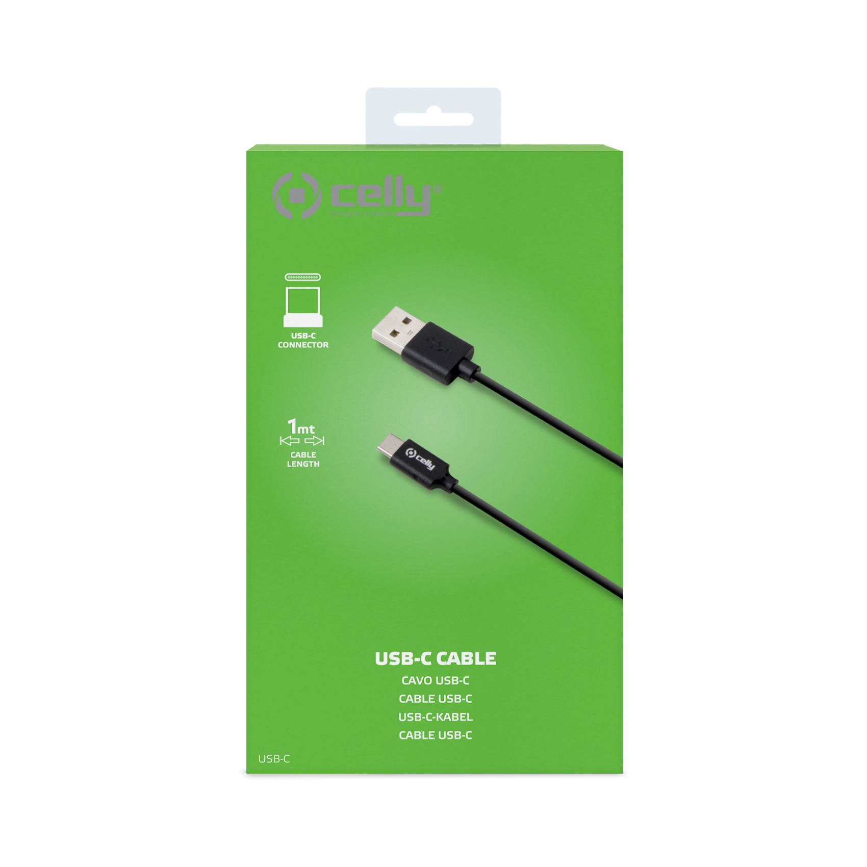 CELLY USB-C kabl za telefon 2.0 slika 4