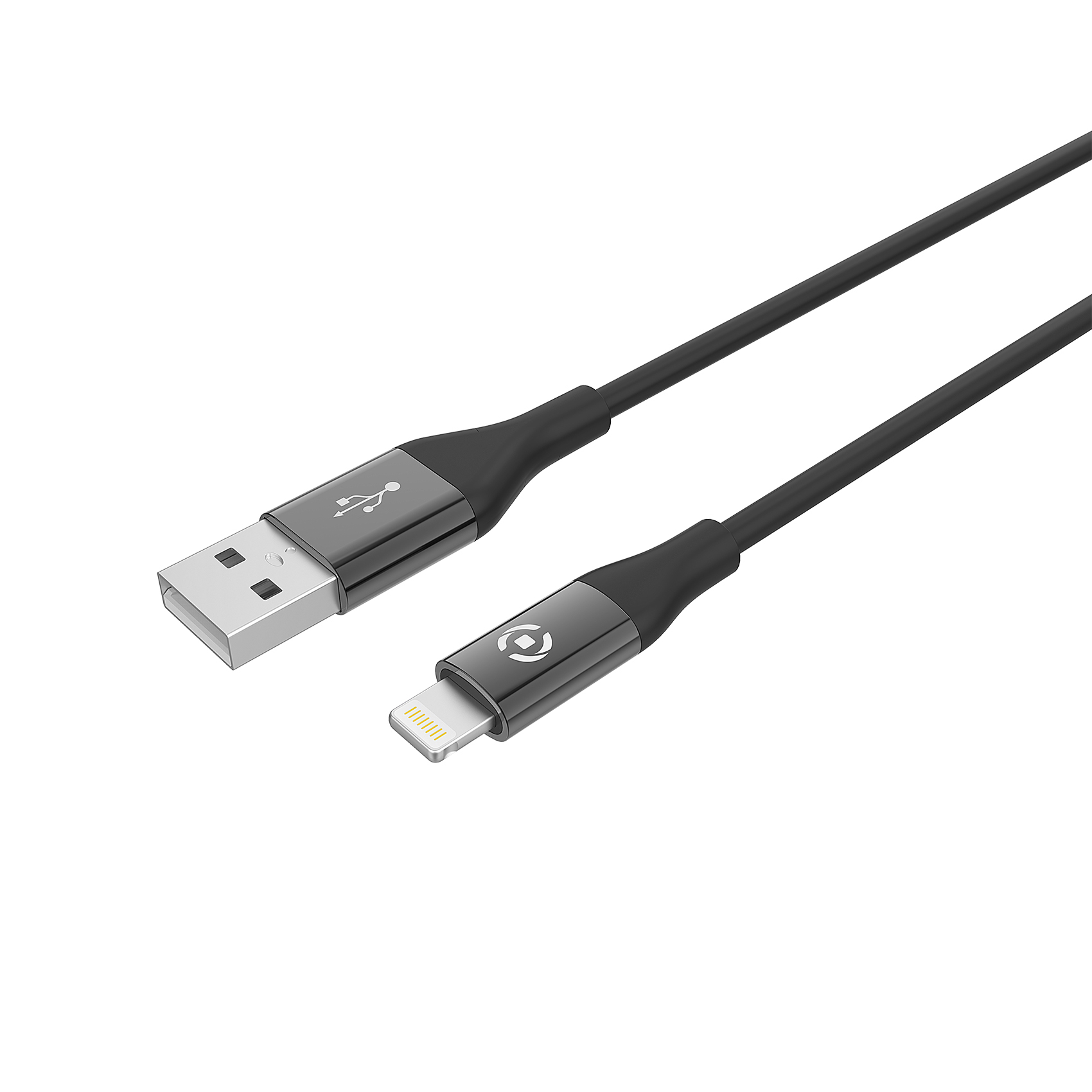 CELLY USB - LIGHTNING kabl za iPhone u CRNOJ boji slika 1