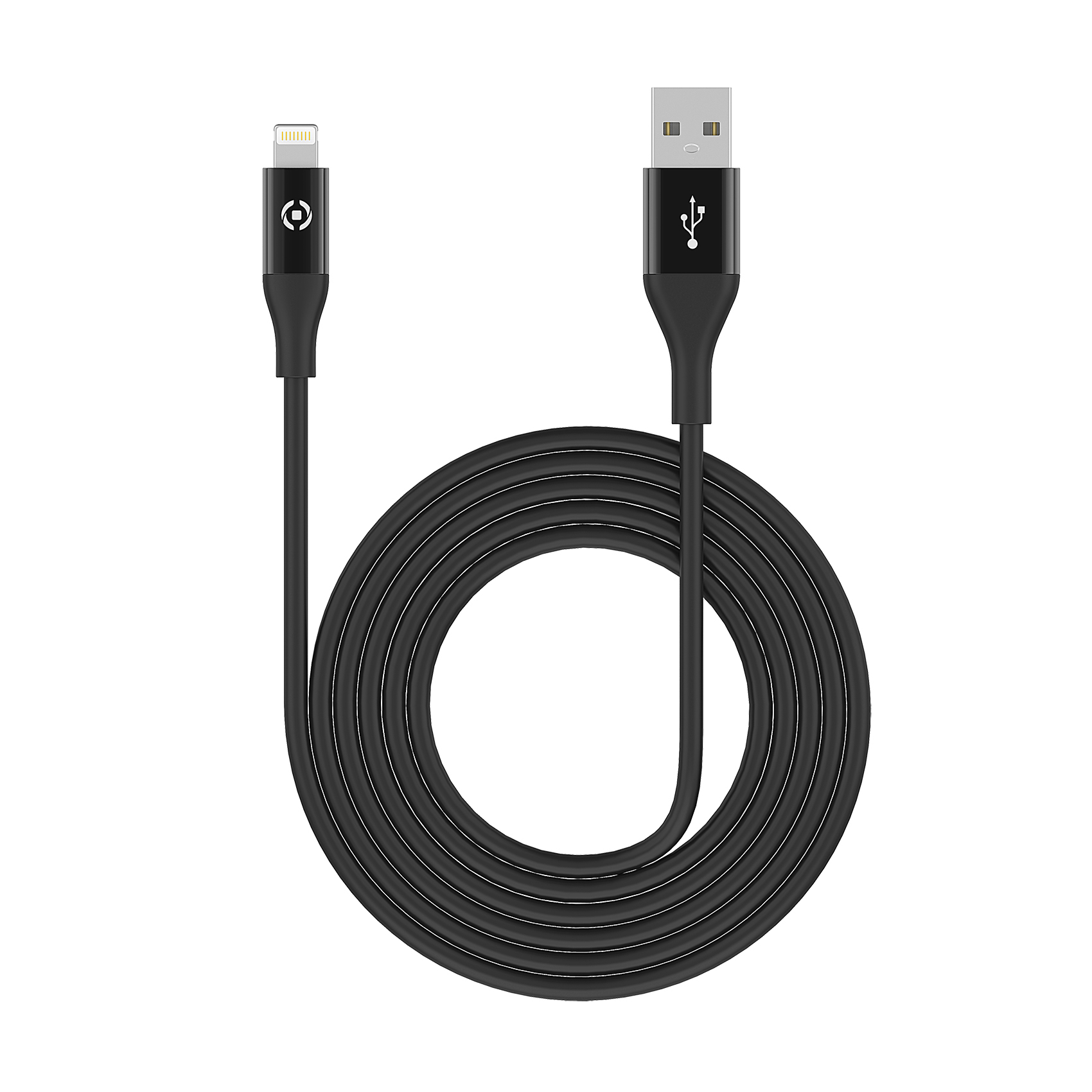CELLY USB - LIGHTNING kabl za iPhone u CRNOJ boji slika 4