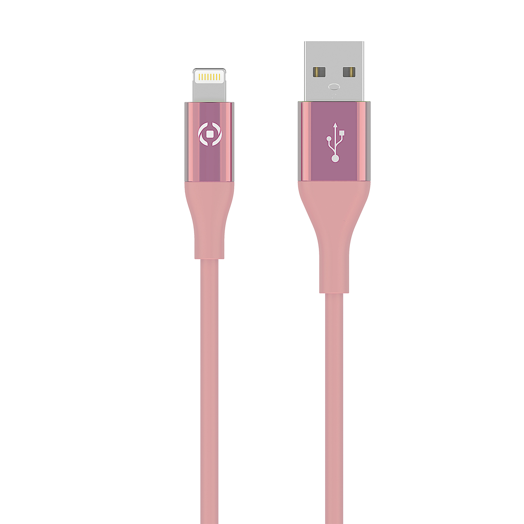 CELLY USB - LIGHTNING kabl za iPhone u PINK boji slika 4