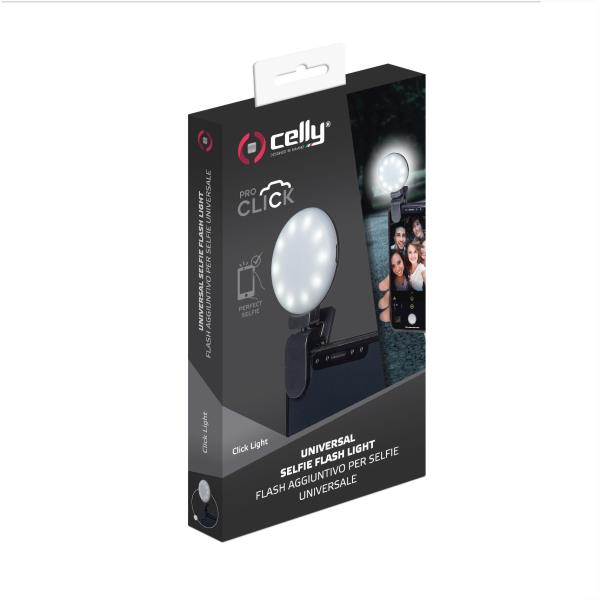 CELLY Selfi svetlo za mobilne telefone u CRNOJ boji slika 5