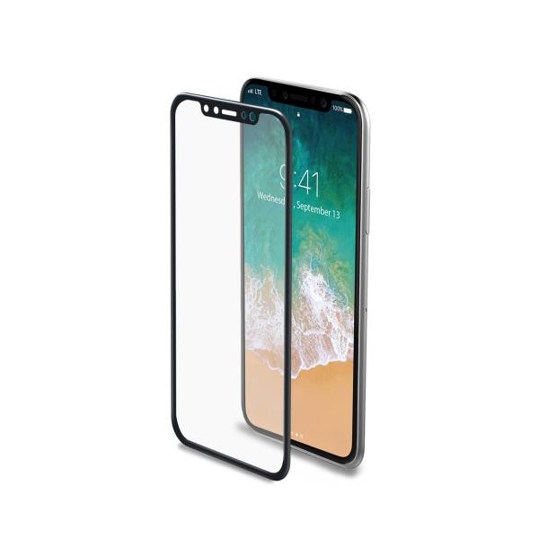 CELLY Zaštitno staklo 3D za iPhone X/XS u CRNOJ boji slika 1